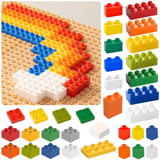 Klocki konstrukcyjne do tablicy STEM 563 el. / Masterkidz