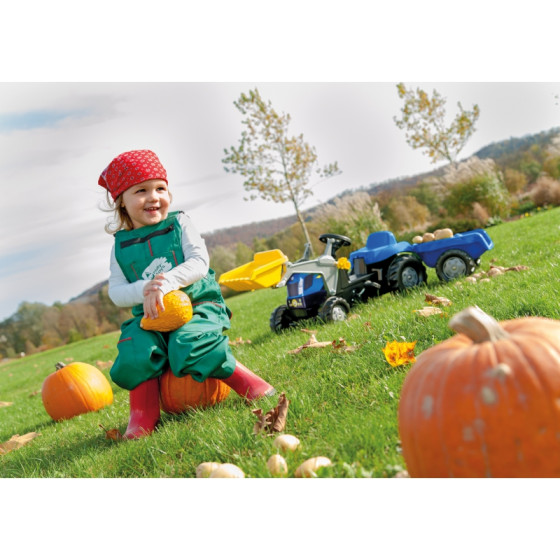 Traktor z łyżką i przyczepką RollyKid-X New Holland / Rolly Toys