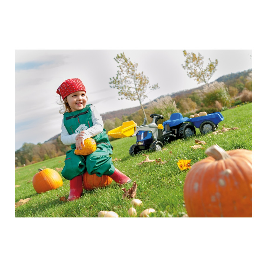 Traktor z łyżką i przyczepką RollyKid-X New Holland / Rolly Toys