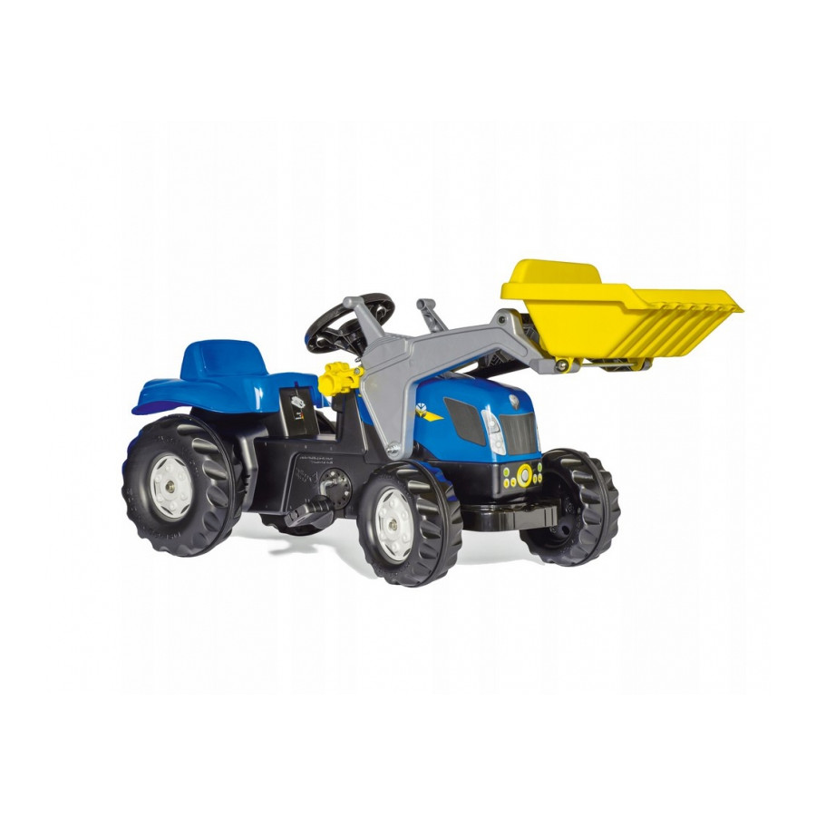 Traktor z łyżką i przyczepką RollyKid-X New Holland / Rolly Toys