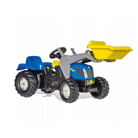 Traktor z łyżką i przyczepką RollyKid-X New Holland / Rolly Toys