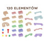 Zestaw tor dla piłek do tablicy STEM 120 el. / Masterkidz