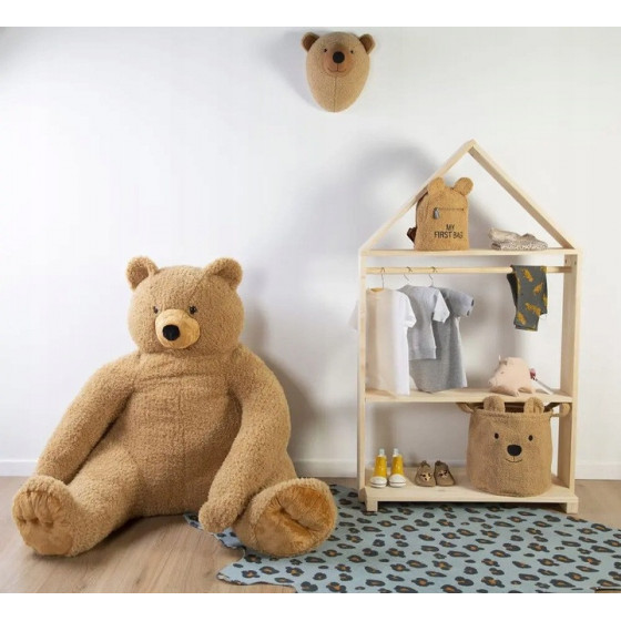 Pluszowy pojemnik na zabawki 30x30x30 cm Teddy Bear / Childhome