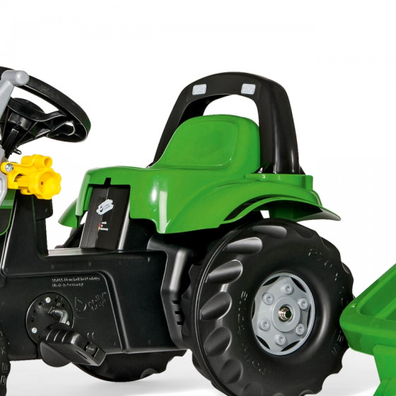 Traktor z łyżką i przyczepką RollyKid Deutz-Fahr / Rolly Toys