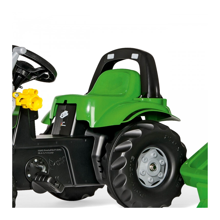 Traktor z łyżką i przyczepką RollyKid Deutz-Fahr / Rolly Toys