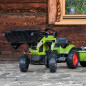 Traktor na pedały z przyczepą i łyżką Claas / Falk