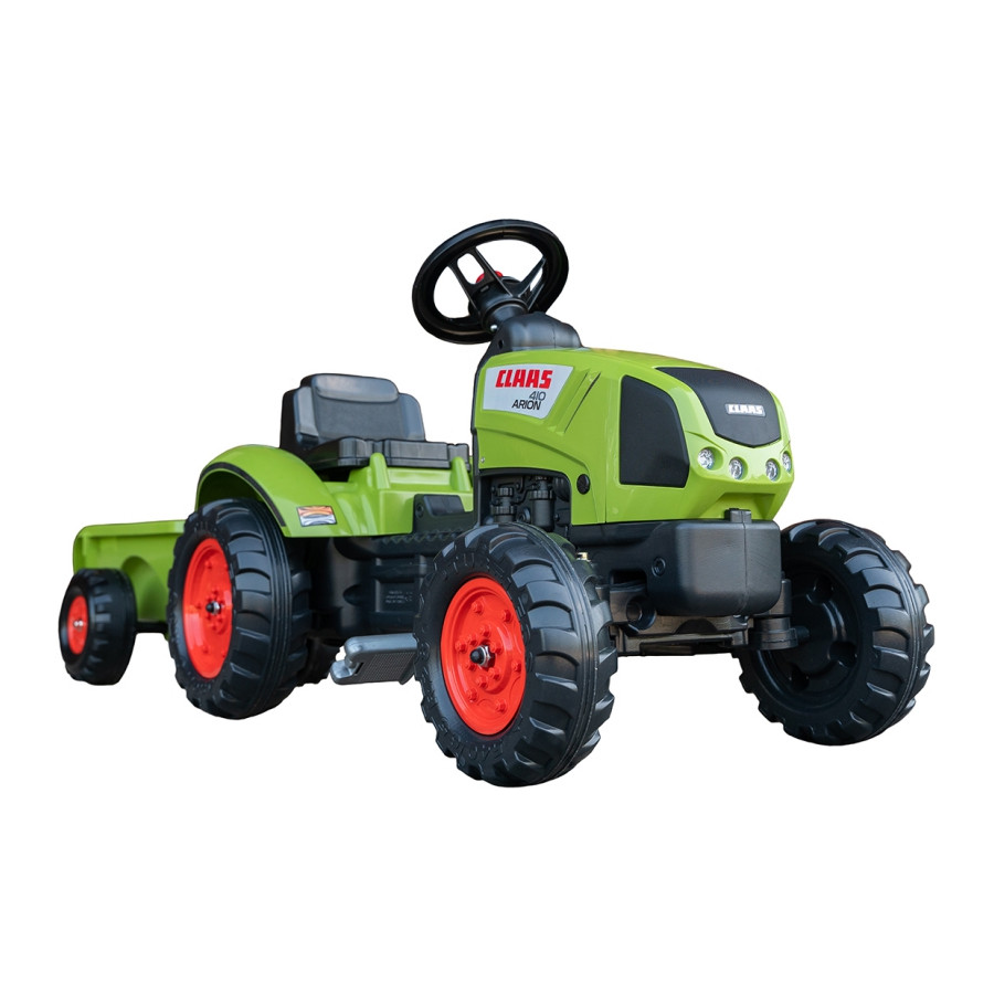 Traktor na pedały z przyczepą Claas / Falk