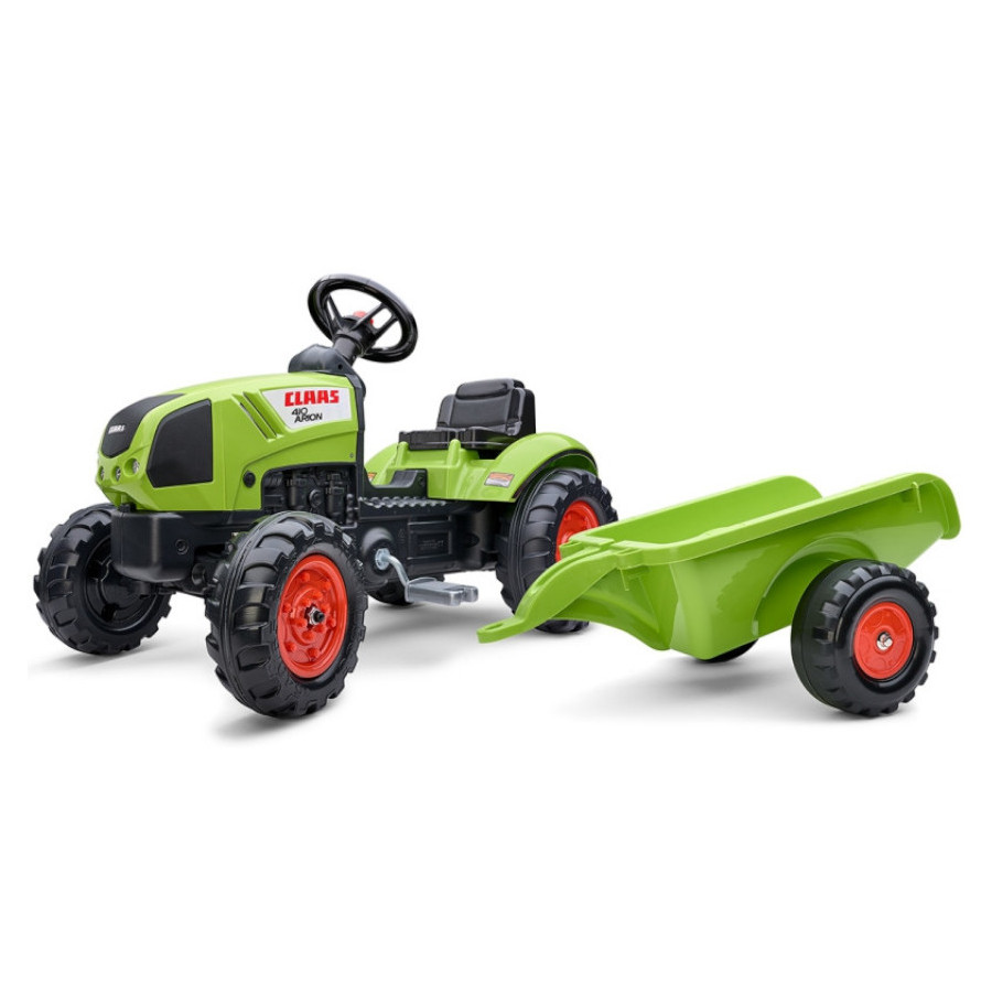 Traktor na pedały z przyczepą Claas / Falk