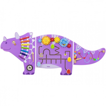 Tablica sensoryczno-manipulacyjna Triceratops / Viga