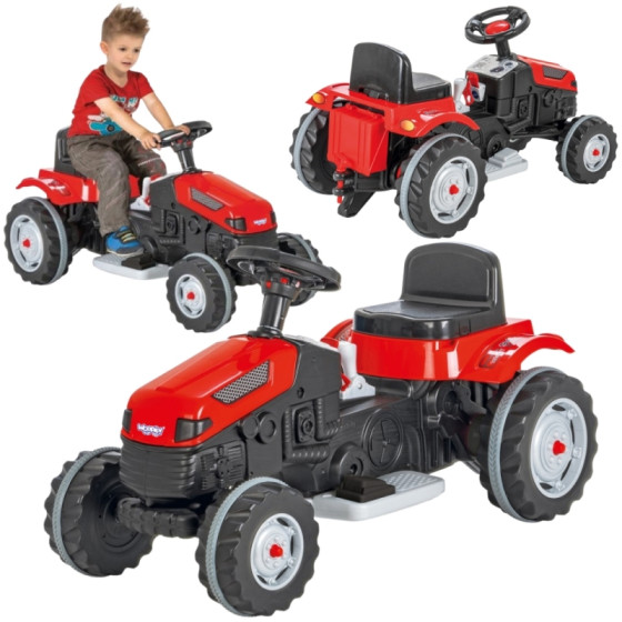 Traktor na akumulator Farmer PowerTrac 6V / Woopie