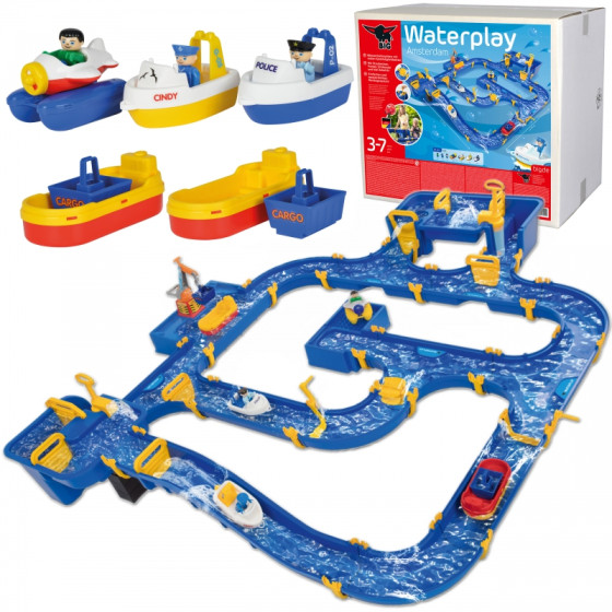 Tor wodny ze statkami Amsterdam Waterplay / Big
