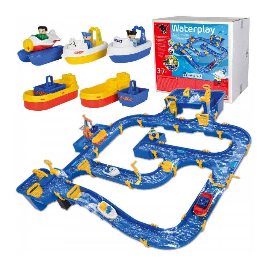 Tor wodny ze statkami Amsterdam Waterplay / Big