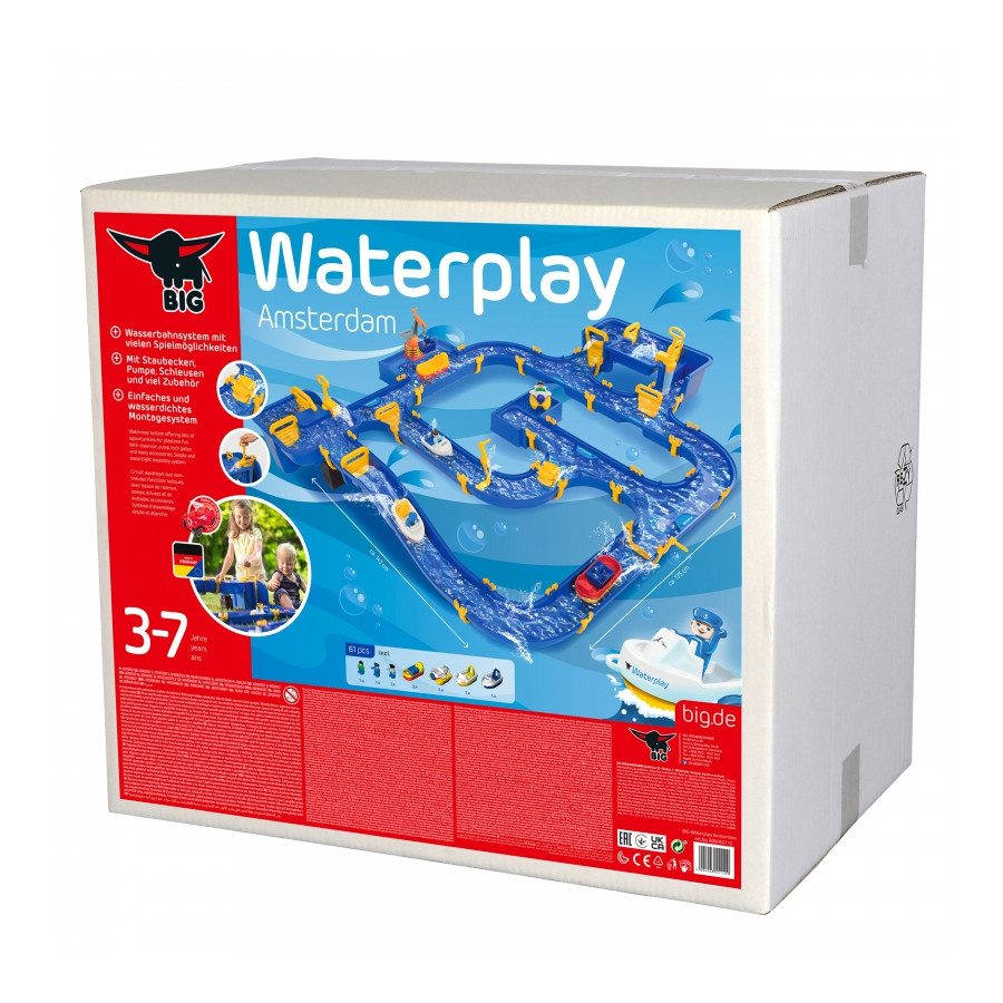 Tor wodny ze statkami Amsterdam Waterplay / Big