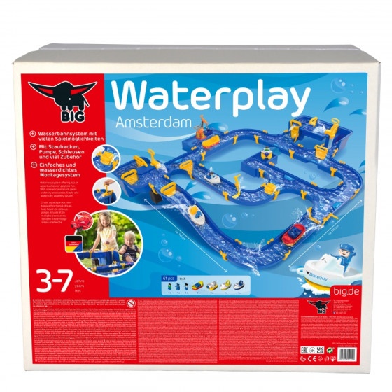 Tor wodny ze statkami Amsterdam Waterplay / Big