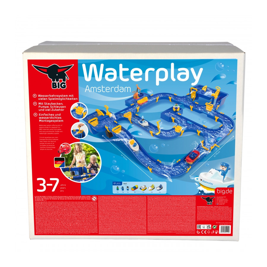 Tor wodny ze statkami Amsterdam Waterplay / Big