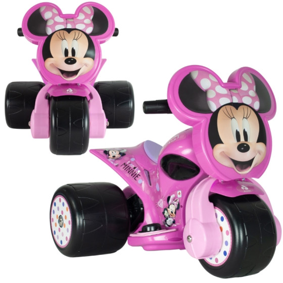 Jeździk na akumulator Myszka Minnie 6V / Injusa