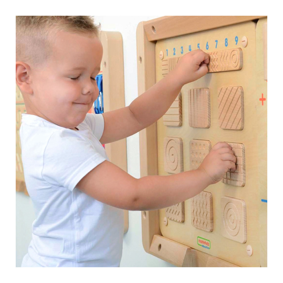 Tablica sensoryczna Rozpoznawanie faktur / Masterkidz