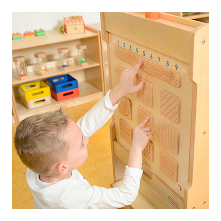 Tablica sensoryczna Rozpoznawanie faktur / Masterkidz