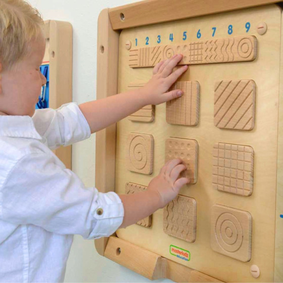 Tablica sensoryczna Rozpoznawanie faktur / Masterkidz