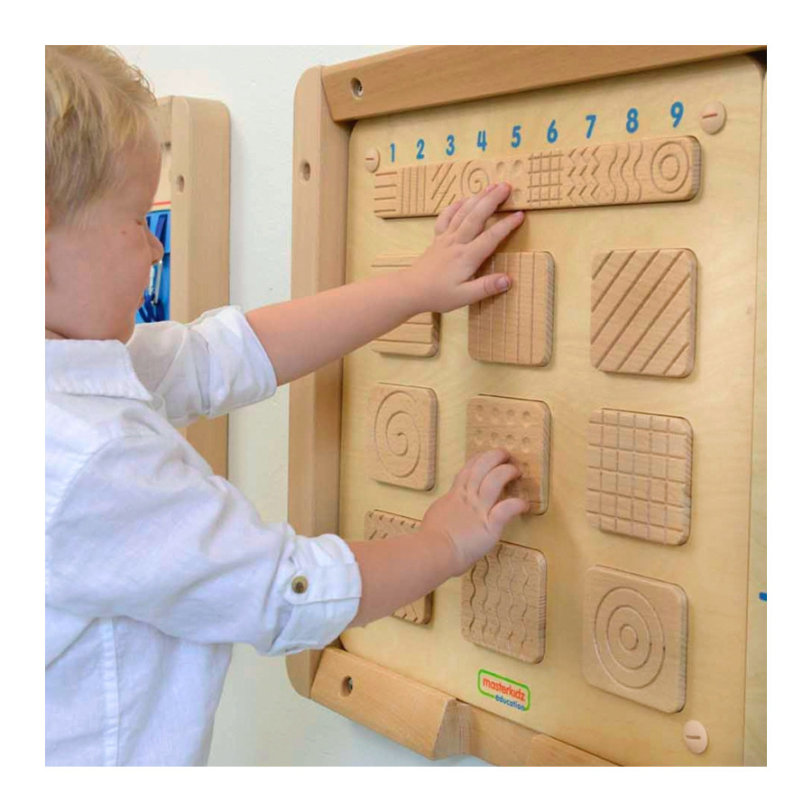 Tablica sensoryczna Rozpoznawanie faktur / Masterkidz