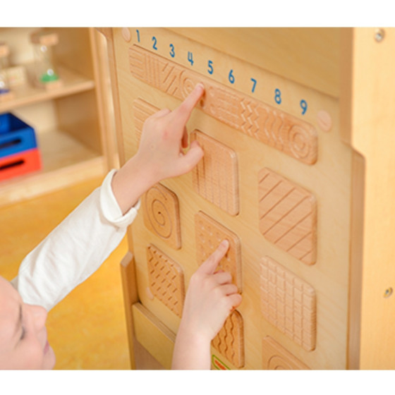 Tablica sensoryczna Rozpoznawanie faktur / Masterkidz