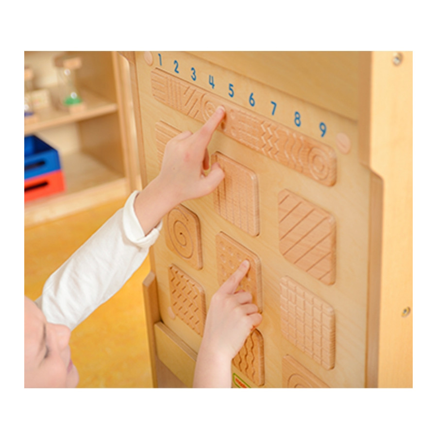 Tablica sensoryczna Rozpoznawanie faktur / Masterkidz
