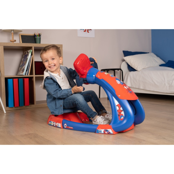 Symulator jazdy ze światłem i dźwiękiem Spidey / Smoby