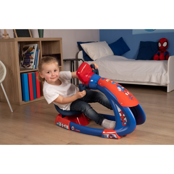 Symulator jazdy ze światłem i dźwiękiem Spidey / Smoby