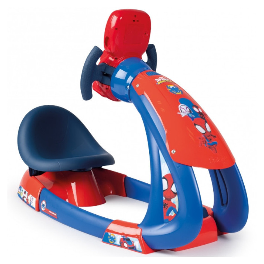 Symulator jazdy ze światłem i dźwiękiem Spidey / Smoby Symulator jazdy ze światłem i dźwiękiem Spidey / Smoby