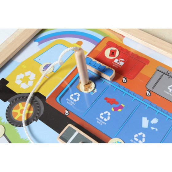 Tablica edukacyjna Segregacja odpadów / Masterkidz