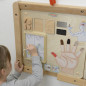 Tablica Edukacyjna Zmysł Dotyku / Masterkidz