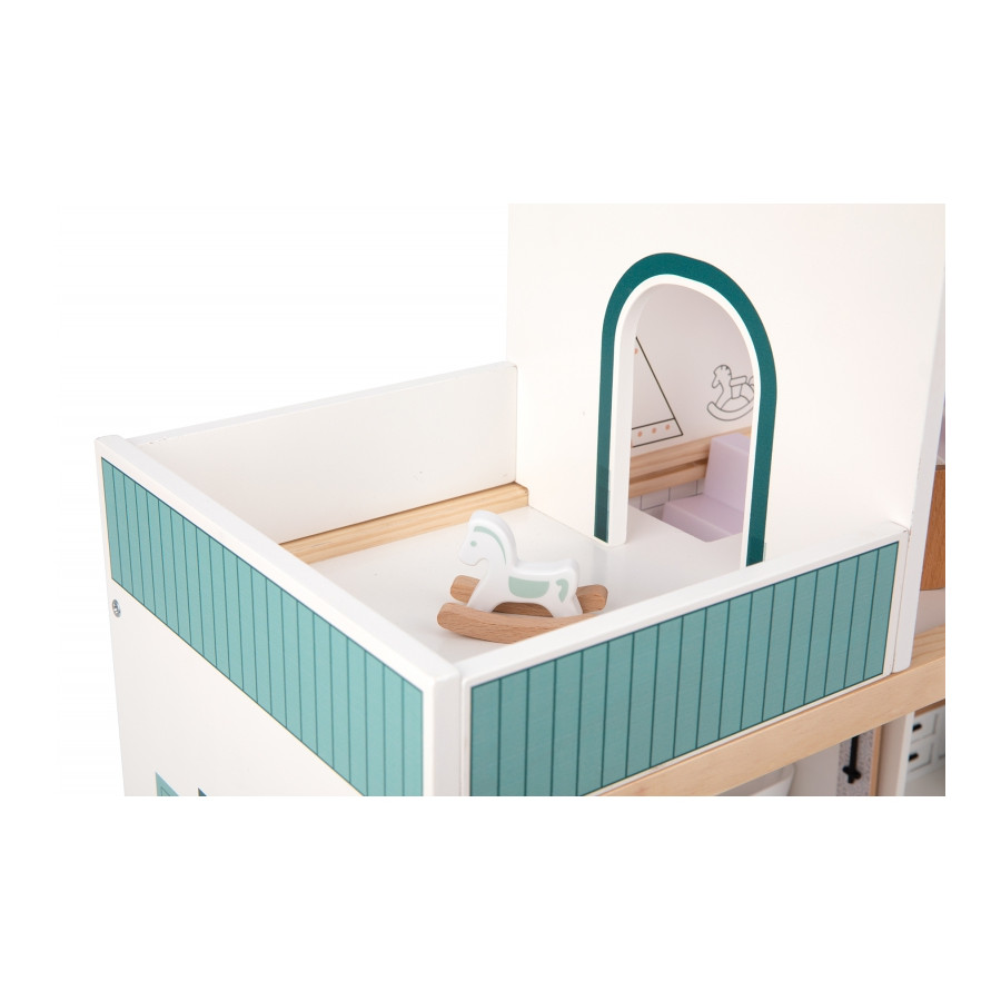 Duży domek dla lalek + figurki / Tooky Toy