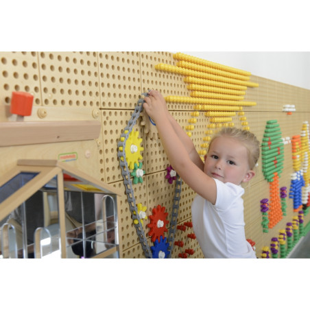 Koła zębate i łańcuch do tablicy STEM 79 el. / Masterkidz