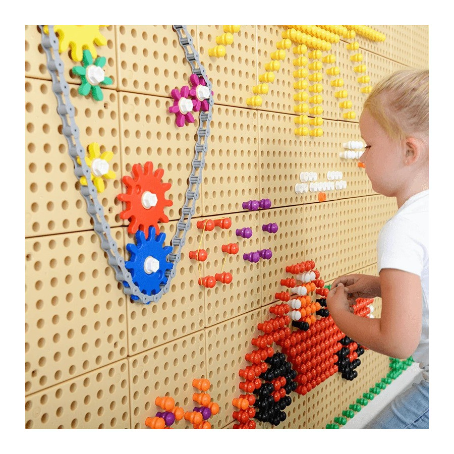 Koła zębate i łańcuch do tablicy STEM 79 el. / Masterkidz