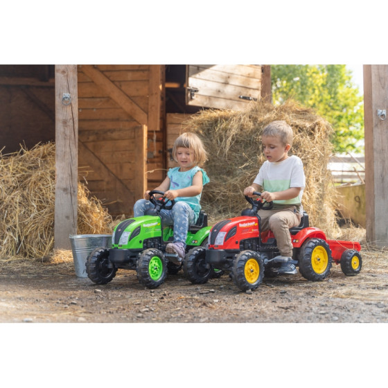 Traktor na pedały z przyczepką Country Farmer / Falk
