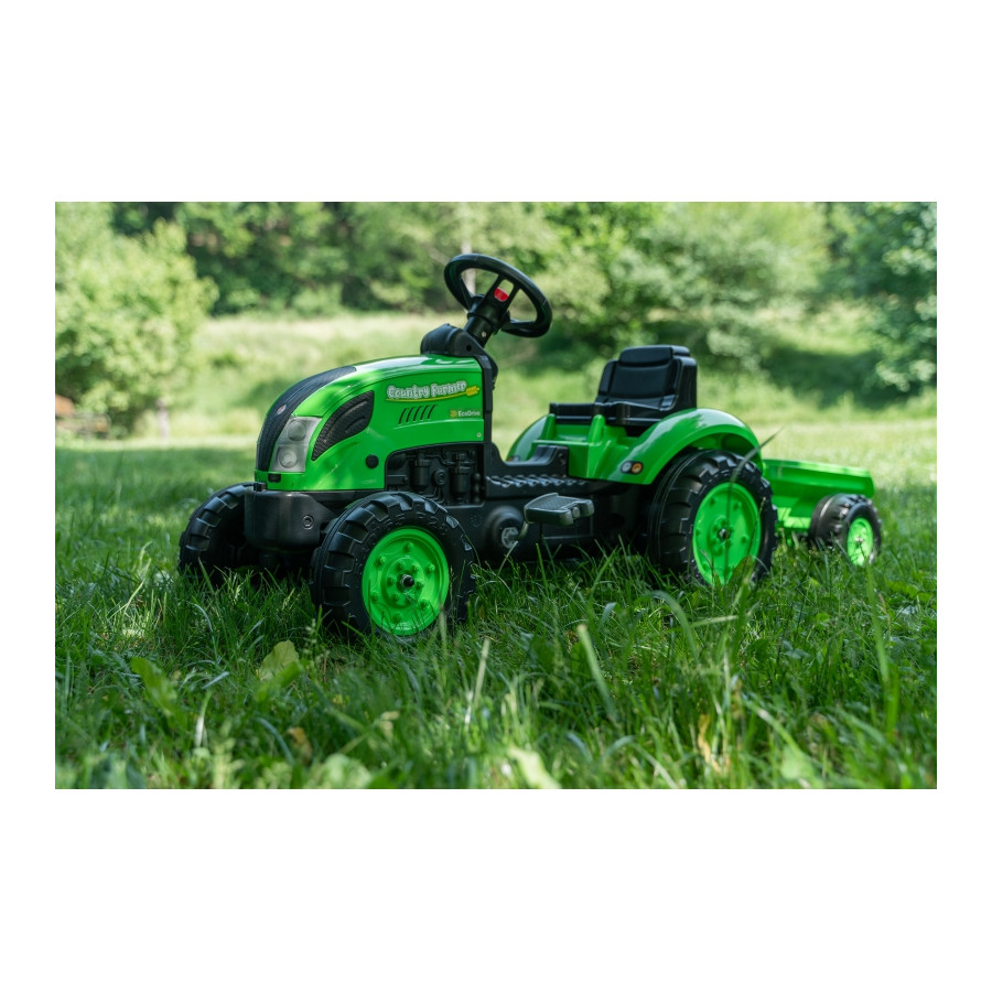 Traktor na pedały z przyczepką Country Farmer / Falk