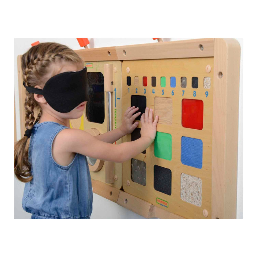 Tablica edukacyjna Rozpoznawanie struktur / Masterkidz