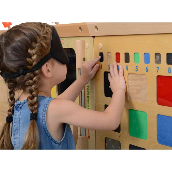 Tablica edukacyjna Rozpoznawanie struktur / Masterkidz