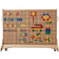 Zestaw geometrycznych kształtów do tablicy STEM 260 el. / Masterkidz Zestaw geometrycznych kształtów do tablicy STEM 260 el. / Masterkidz