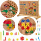 Zestaw geometrycznych kształtów do tablicy STEM 260 el. / Masterkidz Zestaw geometrycznych kształtów do tablicy STEM 260 el. / Masterkidz