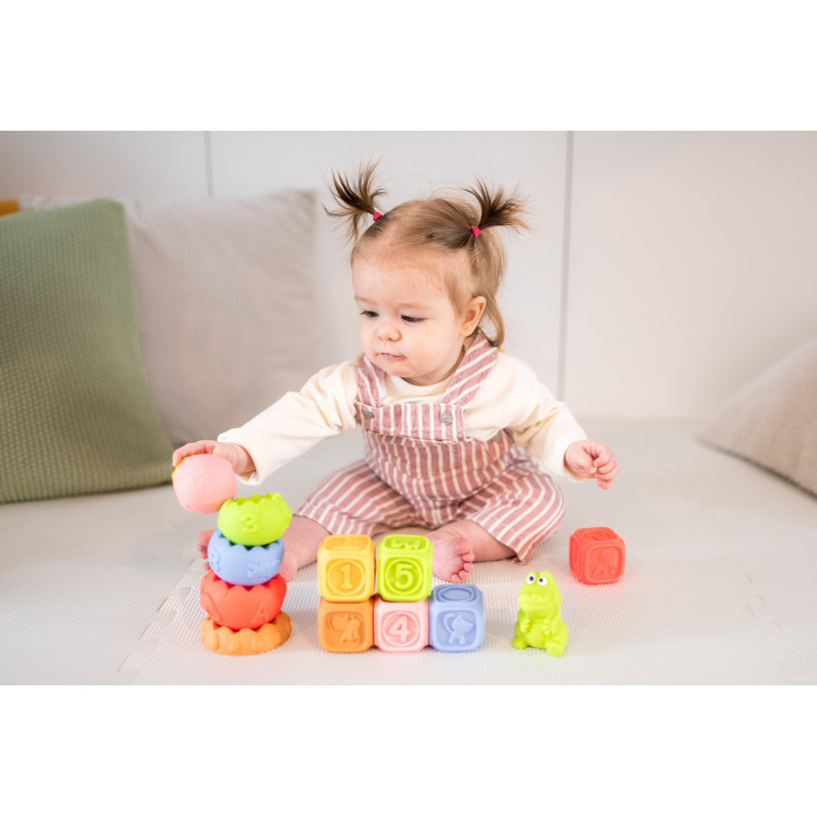 Sensoryczny zestaw edukacyjny Montessori 13 el. / Tullo