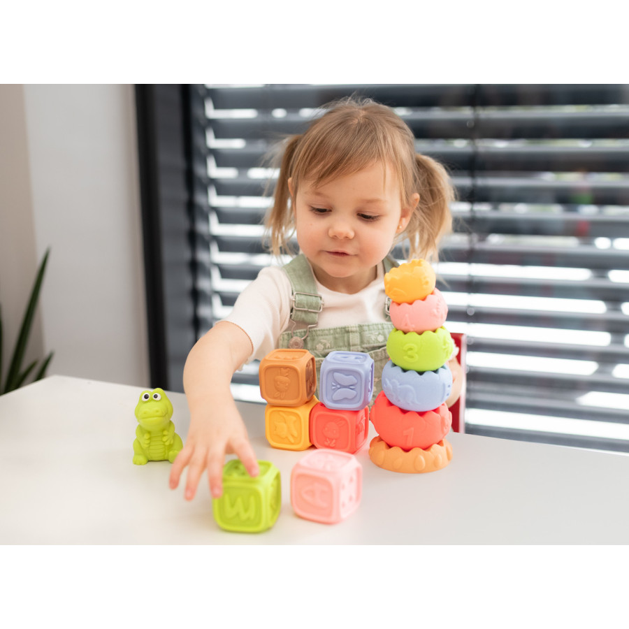 Sensoryczny zestaw edukacyjny Montessori 13 el. / Tullo