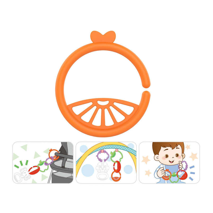 Gryzaki owoce 4 szt. / Woopie