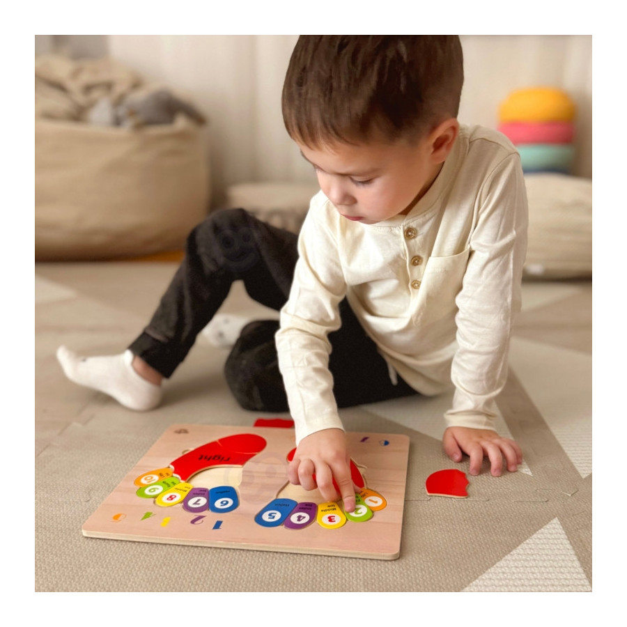 Edukacyjna układanka Stopy / Tooky Toy