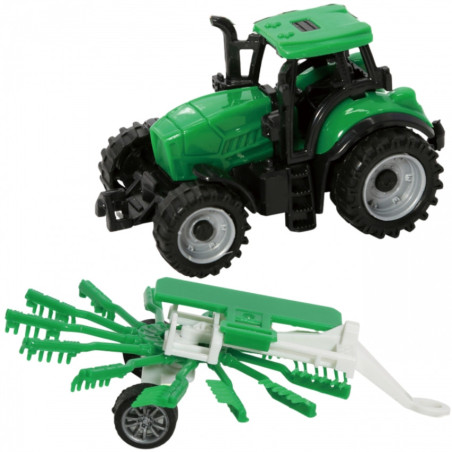 Traktor rolniczy ze zgrabiarką / Woopie
