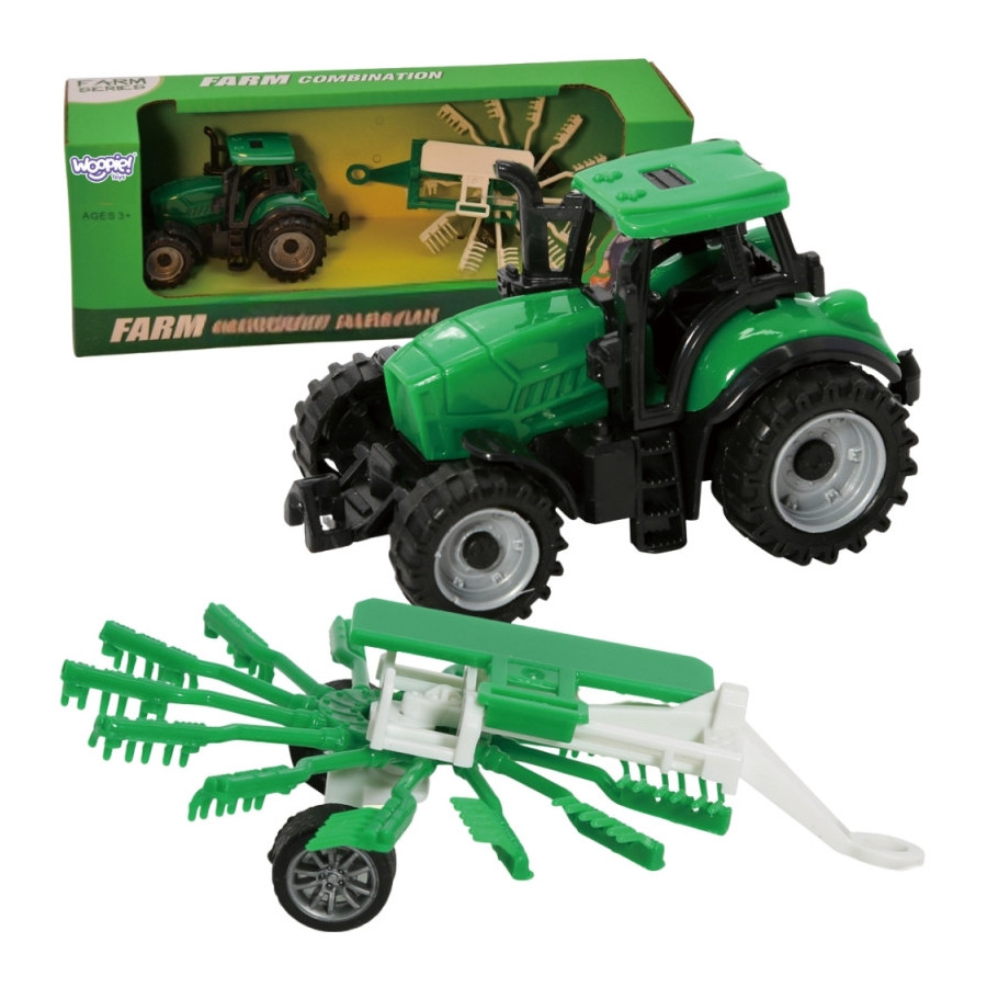 Traktor rolniczy ze zgrabiarką / Woopie