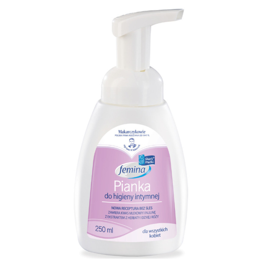 Pianka do higieny intymnej Femina 250 ml / Skarb Matki Pianka do higieny intymnej Femina 250 ml / Skarb Matki