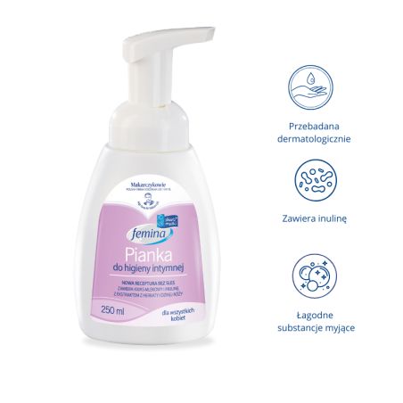 Pianka do higieny intymnej Femina 250 ml / Skarb Matki