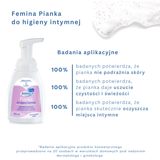 Pianka do higieny intymnej Femina 250 ml / Skarb Matki