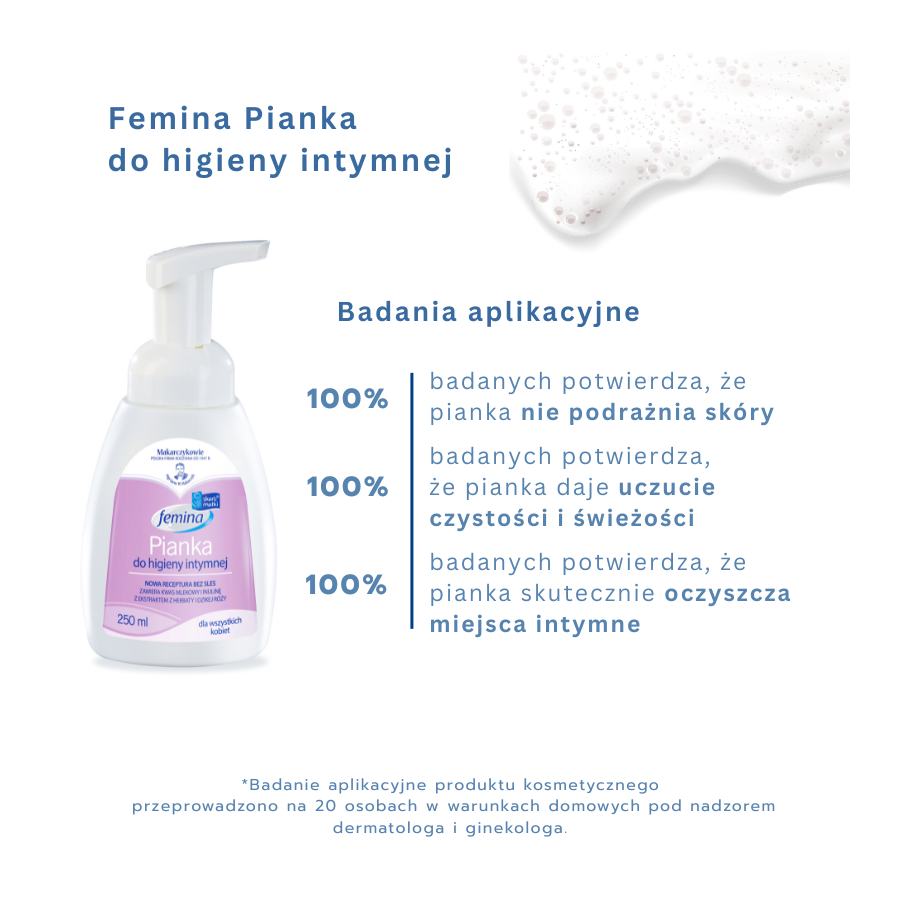 Pianka do higieny intymnej Femina 250 ml / Skarb Matki